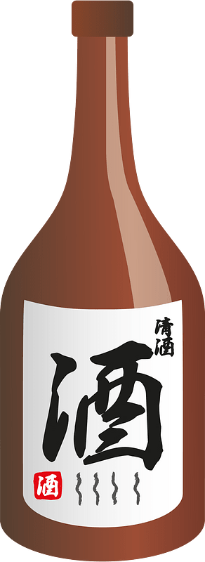 Sake bottle