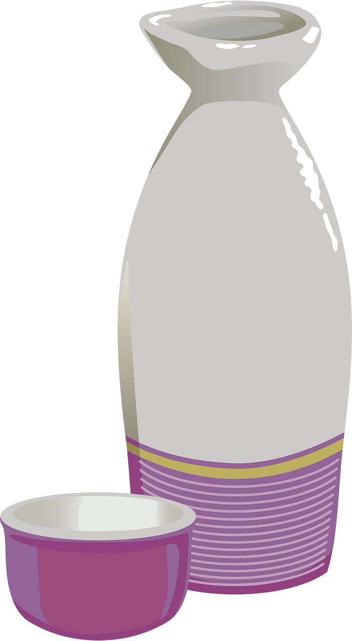 Sake cup bottle