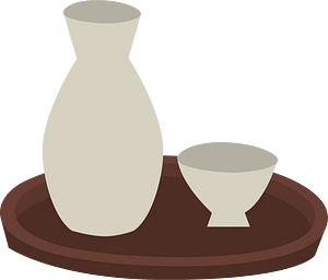 Sake cup bottle