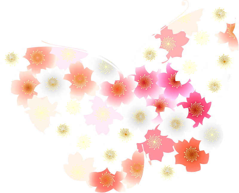 Sakura butterfly
