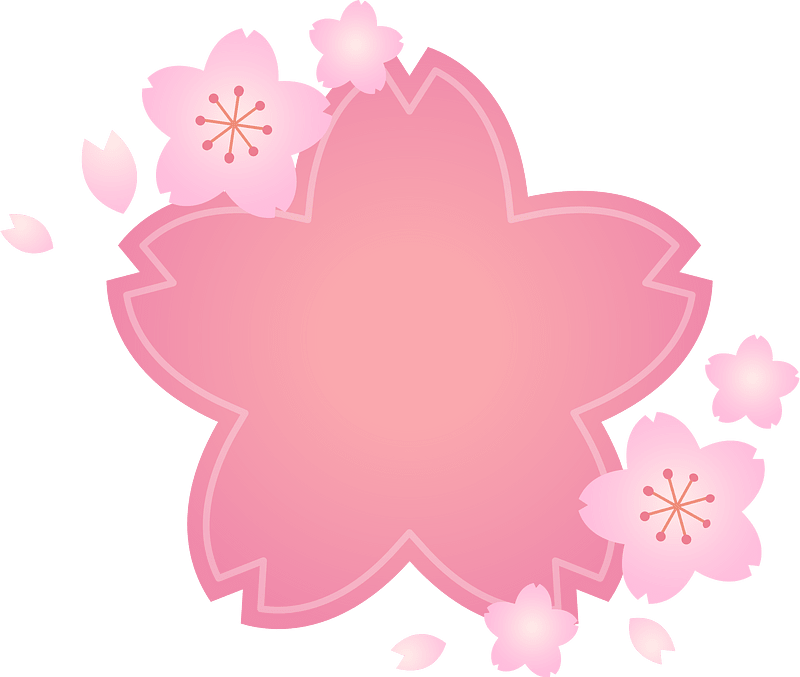 Sakura decoration