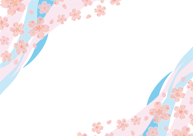 Sakura wave frame