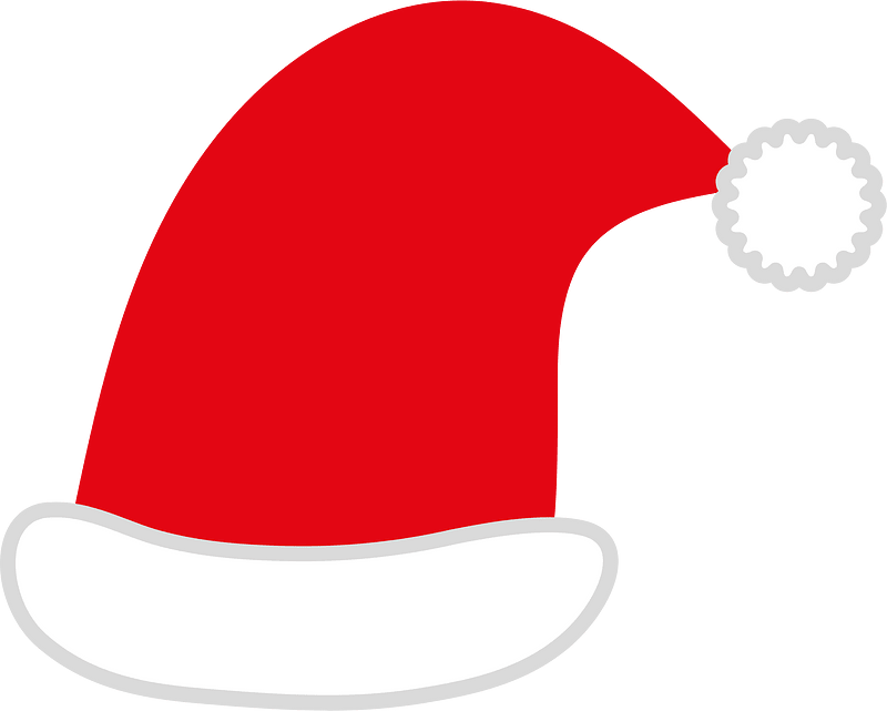 Santa claus cap