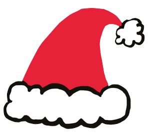 Santa claus cap