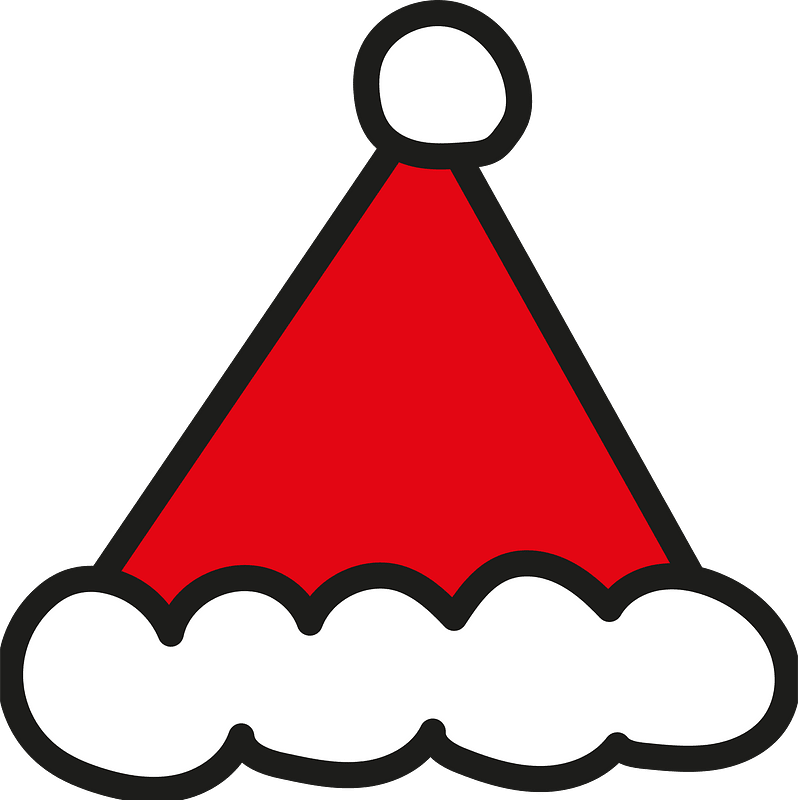 Santa claus cap