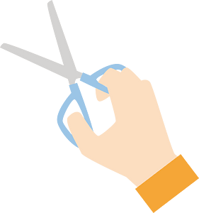 Scissor stationery