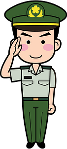 Self defense official man