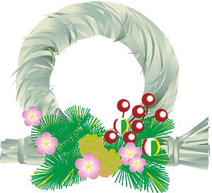 Shimenawa decoration