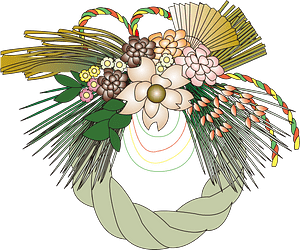 Shimenawa decoration