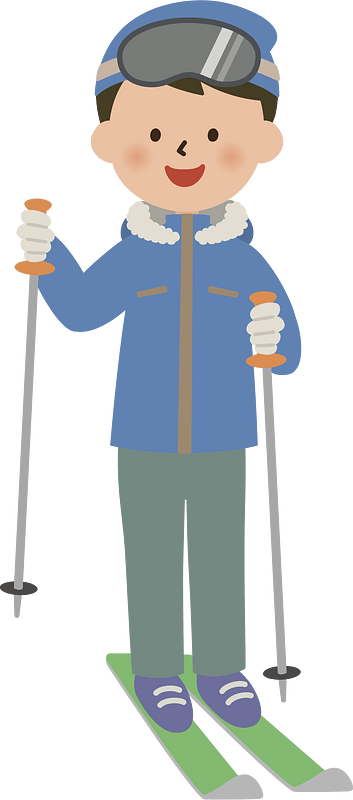 Skiing winter sports