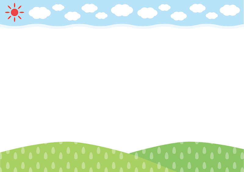 Sky mountain frame