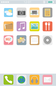 Smartphone screen