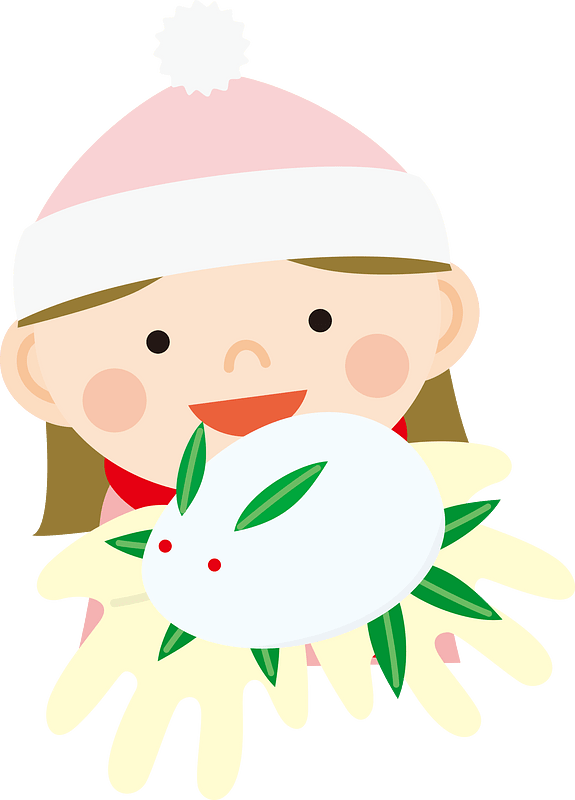 Snow rabbit