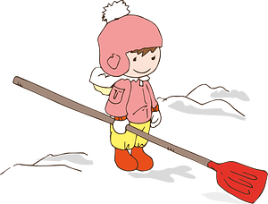 Snow shoveling