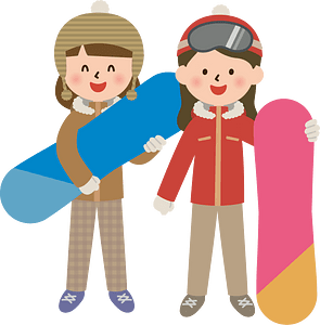 Snowboarding winter sports
