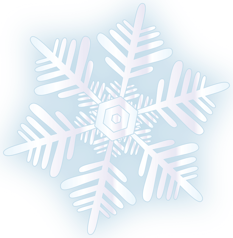 Snowflake letter paper