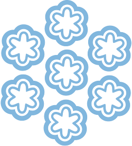 Snowflake winter