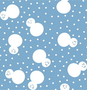 Snowman background