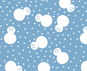 Snowman background