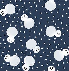 Snowman background