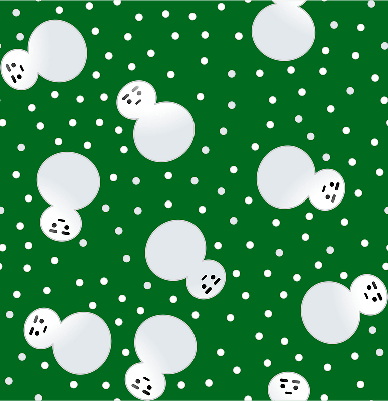 Snowman background