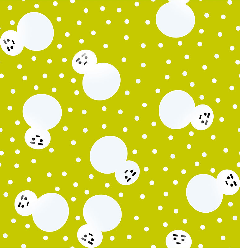 Snowman background