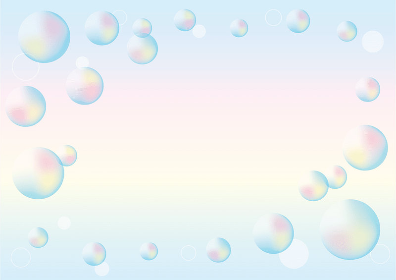 Soap bubble frame