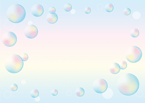 Soap bubble frame