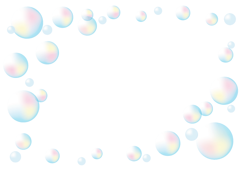 Soap bubble frame