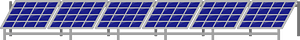 Solar panel array