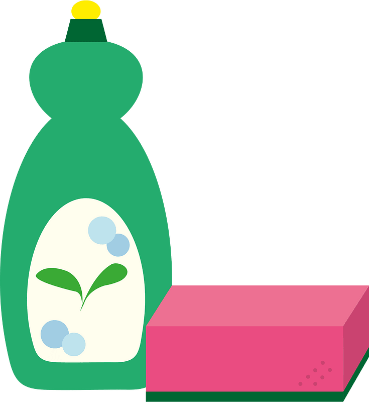 Sponge dishwashing liquid