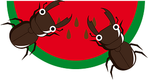 Stag beetles - Free vector clipart images on creazilla.com