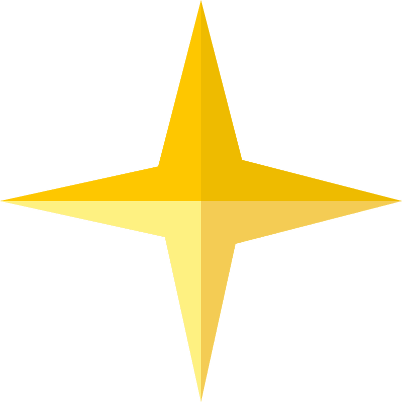 Star christmas ornament