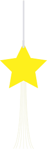 Star festival decoration