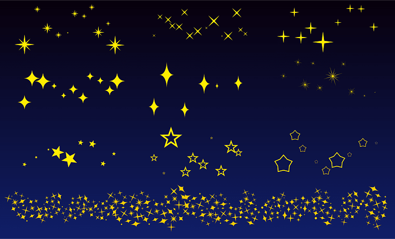 Stars milkey way