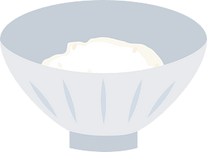 Steamed rice