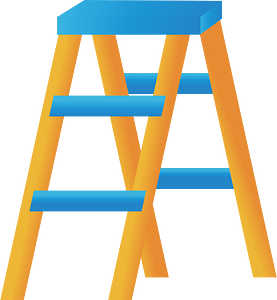 Stepladder ladder