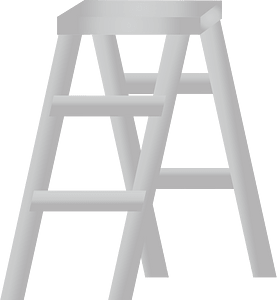 Stepladder ladder