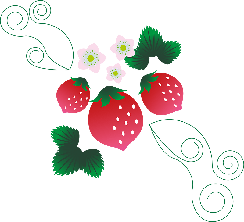 Strawberry background
