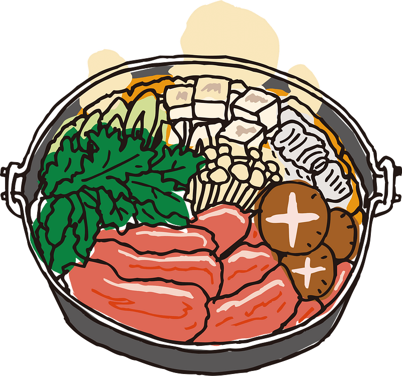 Sukiyaki nabemono