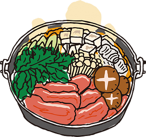Sukiyaki nabemono