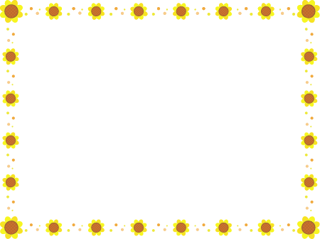 Sunflower frame
