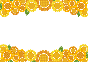 Sunflower frame
