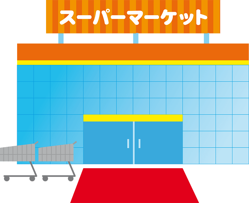 Supermarket shop