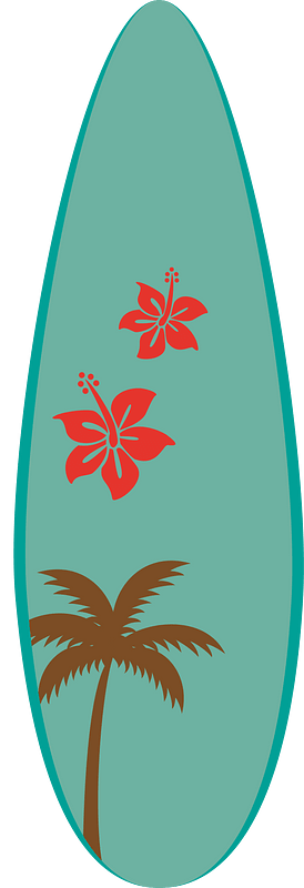 Surfboard surfing