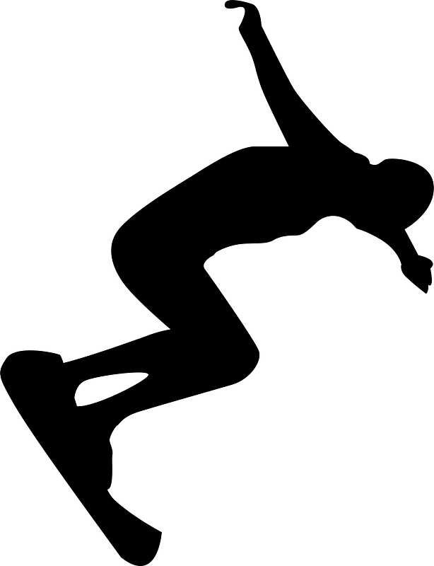 Surfer silhouette