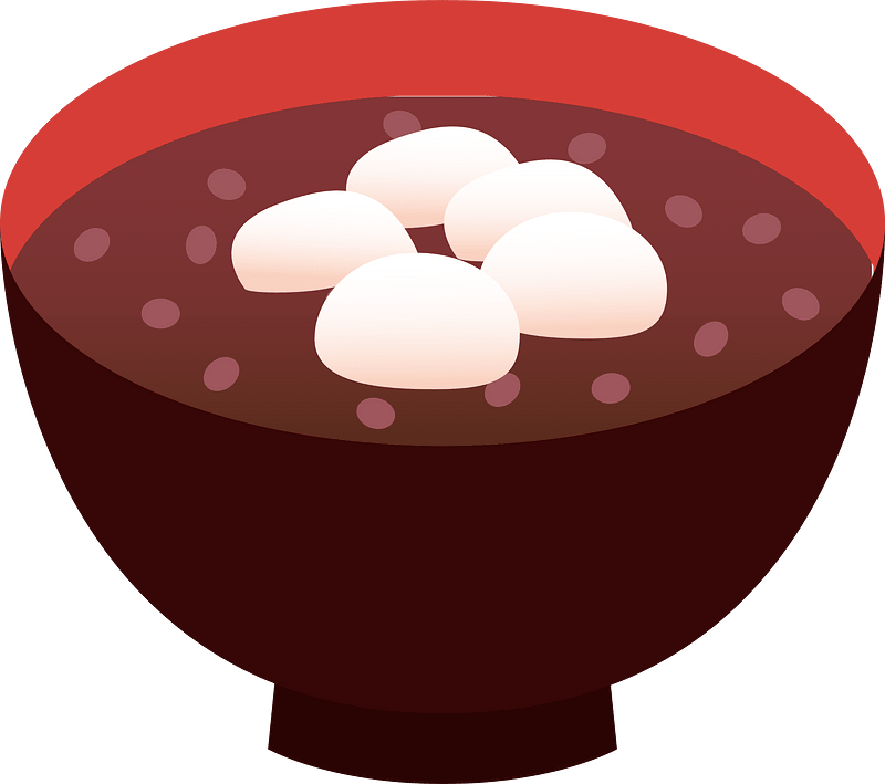 Sweet red bean soup