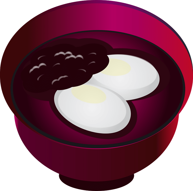 Sweet red bean soup