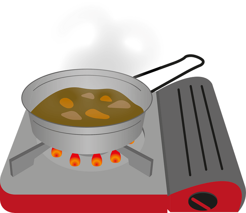 Table top butane stove
