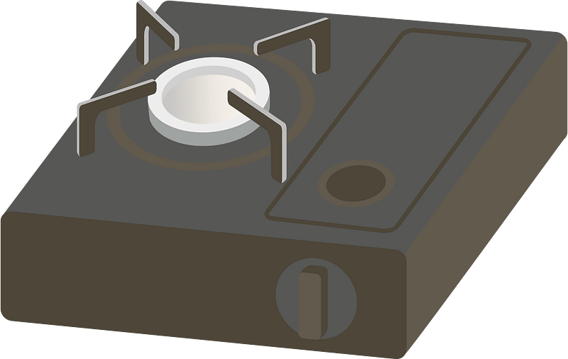 Table top butane stove